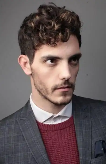 欧美复古男士发型