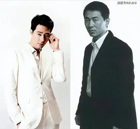 确实,陈建斌年轻时曾撞脸韩国明星赵寅成,但他的花期极短.