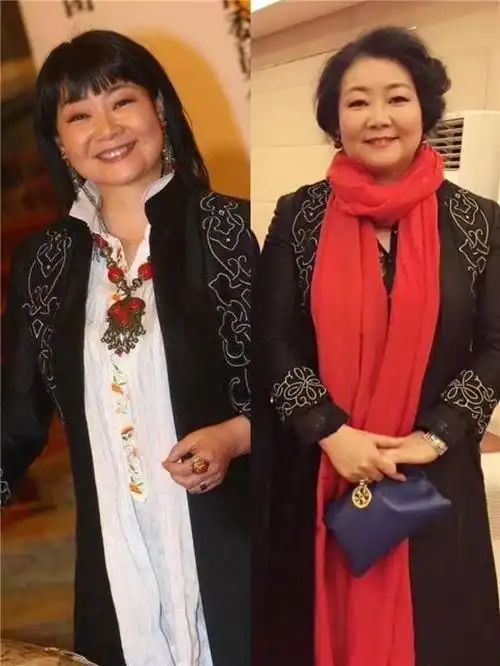 55岁萨日娜的打扮,我悟了:裙不配丝袜,发卷而不乱,更优雅|裙子|发型