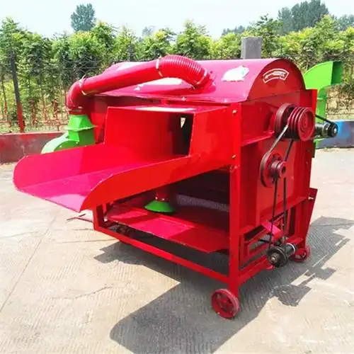 慧晨 家用电动打谷机 谷子水稻脱粒机 自动喂料脱谷机