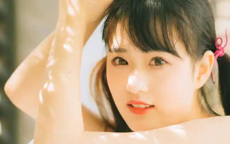 可爱日系少女清新写真高清唯美桌面壁纸下载