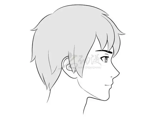 人物侧脸绘画技法