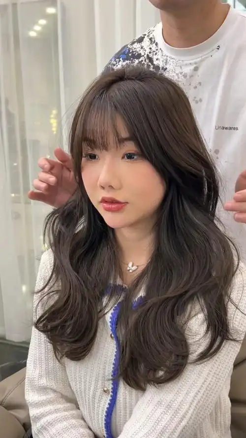 2022最新卷发高颅顶蓬松卷发显脸小