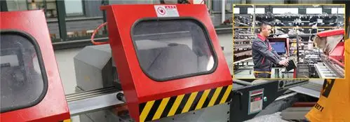 德国·威格玛(wegoma)的铝合金断料设备ds130e双头锯和ds130h-g双头锯