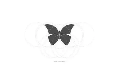 30个黄金比例制作的动物logo