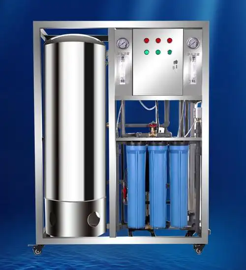 净水器商用大型工业净水设备软化水处理一体化ro反渗透直饮纯水机 1吨