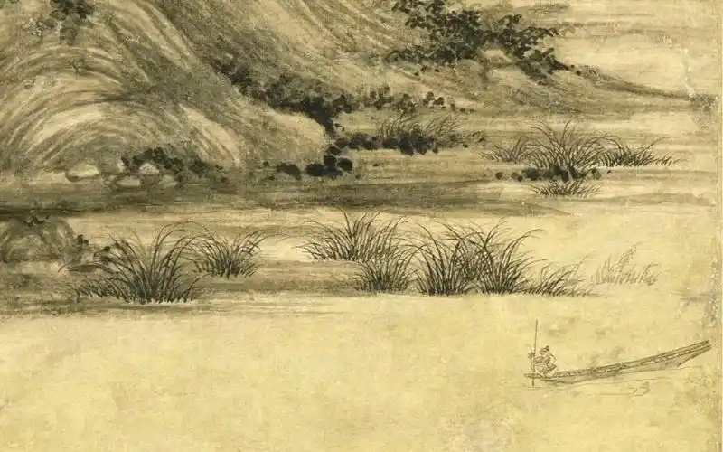 元.吴镇《洞庭渔隐图》