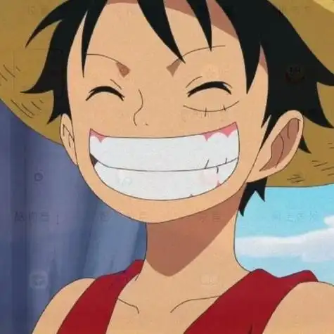 路飞卡通大笑头像图片 卡通头像图片大全 -【爱个性】