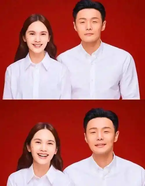 明星的结婚证件照,都一本正经,唐嫣好恩爱,唐艺昕好幸福_李荣浩_结婚