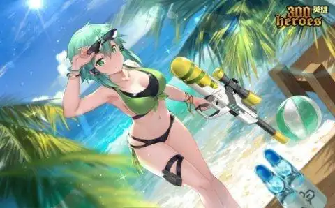 300英雄夏日泳装丨诗乃达克尼斯即将清凉登场