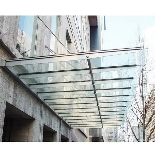 玻璃雨棚门头雨棚铝合金不锈钢铝合金钢架构