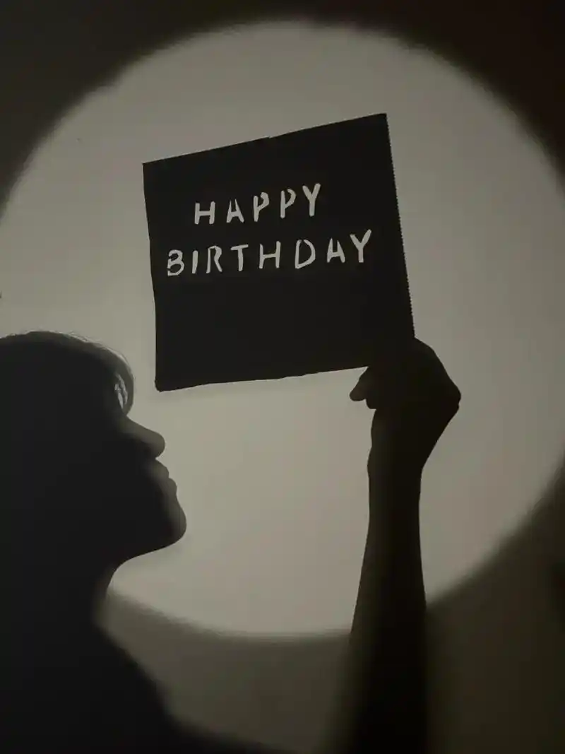 生日快乐 #剪影制作 #影子 - 抖音