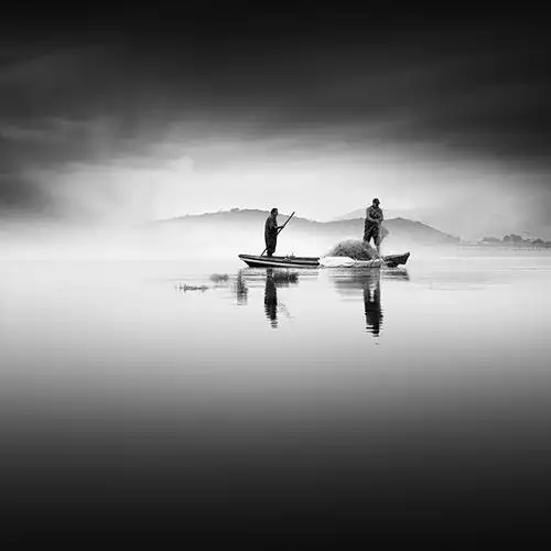 minimal_ii-黑白意境图