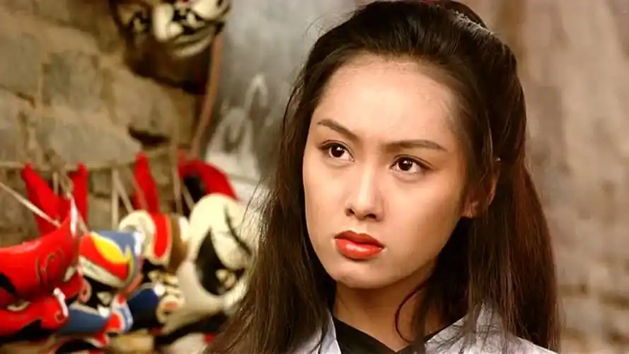 影视大话西游朱茵经典眨眼镜头感受朱茵的盛世美颜