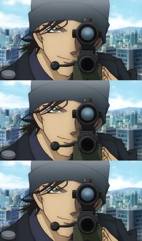 柯南剧场版票房破亿#八百里精准狙击,赤井秀一你可知道你狙击的饰我