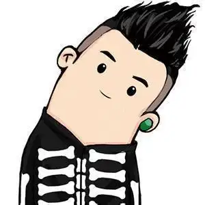 笑脸表情包老爷爷歪头笑脸表情包