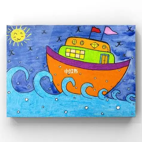 6岁宝宝画画作品儿童画画6岁儿童绘画