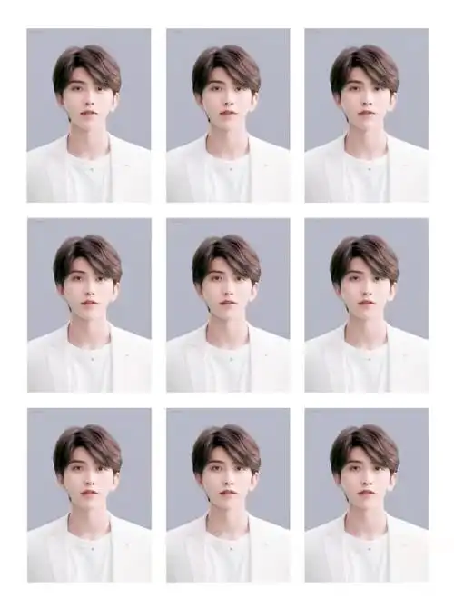 蔡徐坤证件照#蔡徐坤