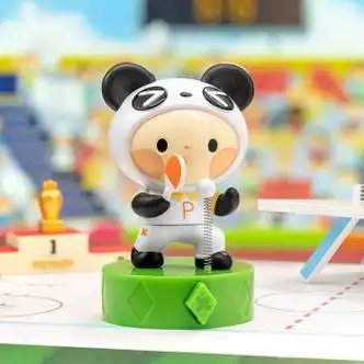 芷彧迷你世界迷萌运动会系列公仔盲盒可动手办收藏潮玩玩具金柚柚皮肤