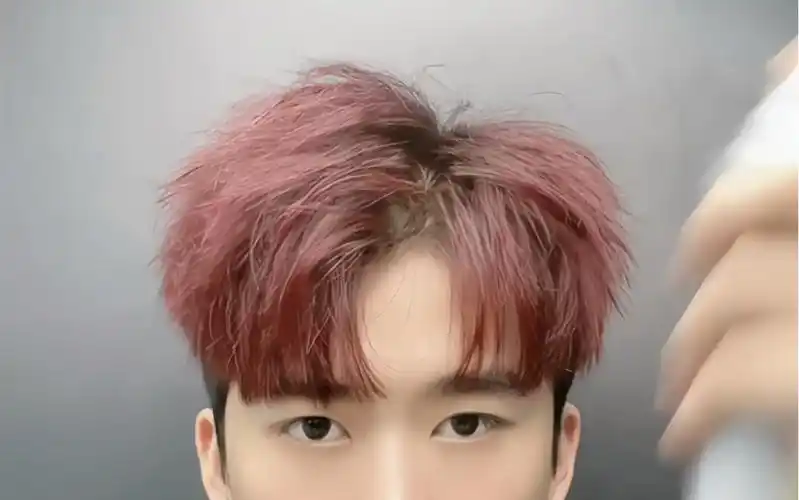 男生摩根微分碎盖造型教程