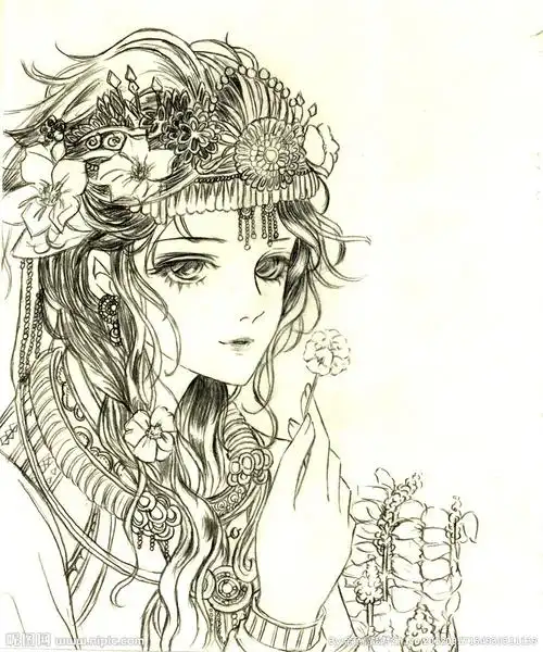 公主简笔画古装公主简笔画古装简单