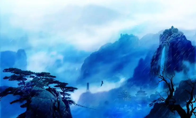 场景 山水 古风 - 堆糖,美图壁纸兴趣社区