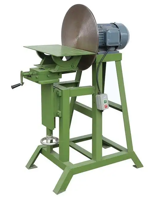 立式圆盘打磨机木工400/500圆盘砂光机抛光机盘式打磨机2.2kw电机