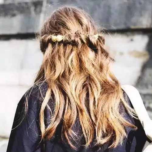 慵懒型编发让你美到窒息