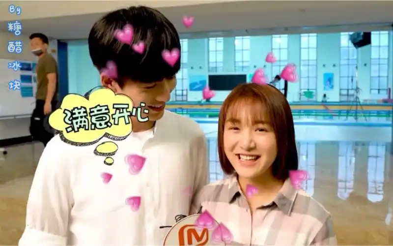 高甜张凌赫x凌美仕心动的瞬间探班高甜合集