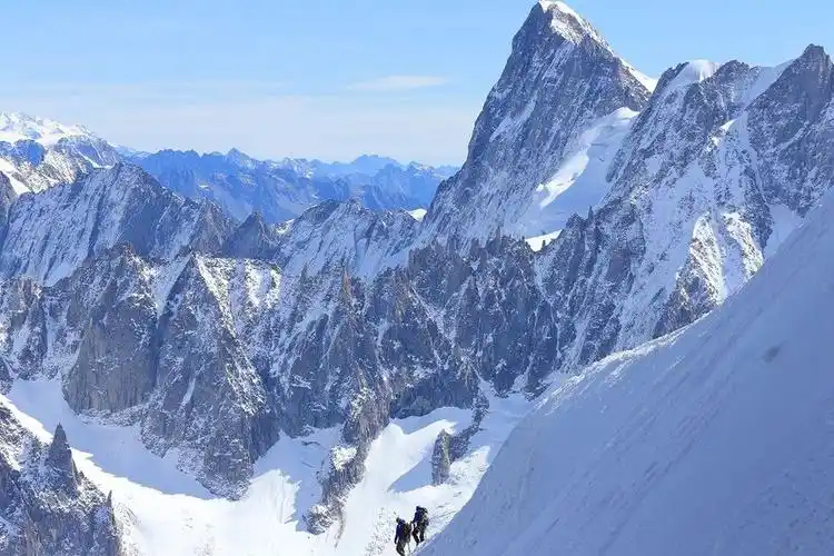 西欧第一高峰勃朗峰