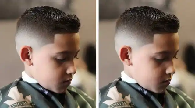 炫酷的儿童发型