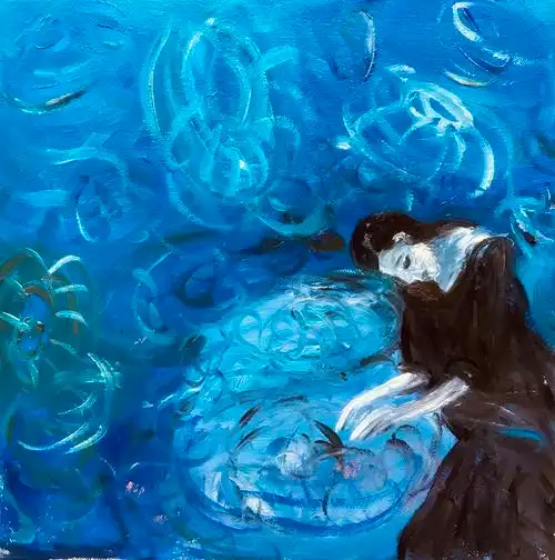 蓝色|纯艺术|绘画|z87114148 - 原创作品 - 站酷 (zcool)