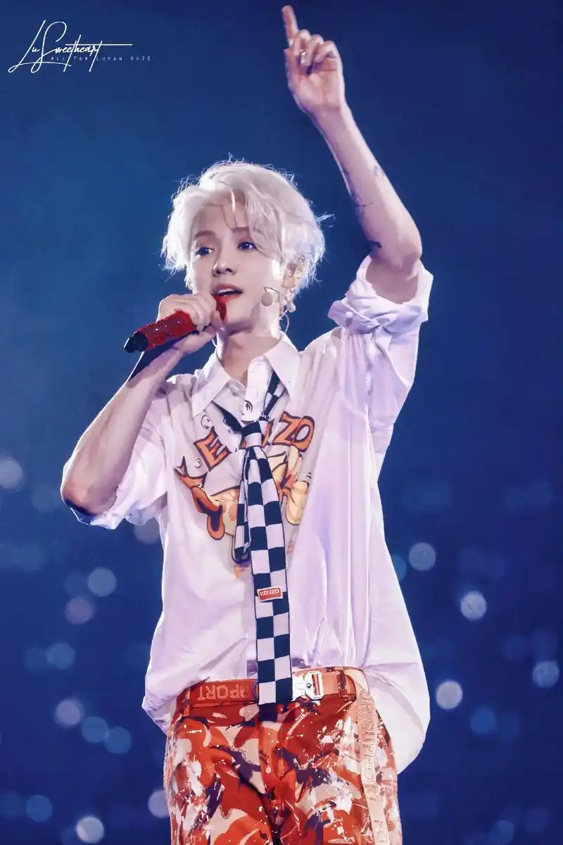 鹿晗演唱会广州第一场美图合集(图片来源见水印)#鹿晗#鹿晗广 - 抖音