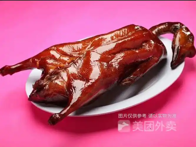 古村特色原只烧鹅图片