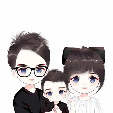 一家三口头像16岁大男孩