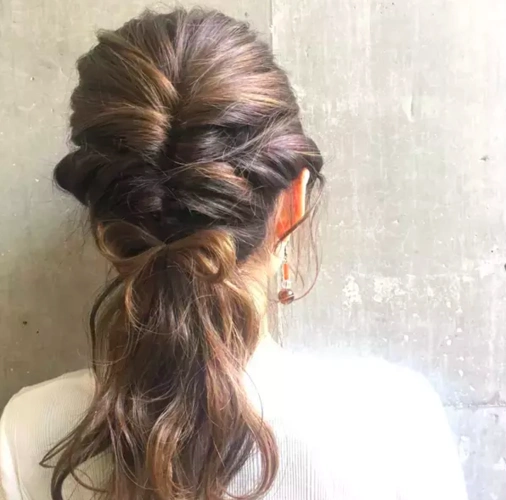 1!日系「蝴蝶结发型」,正值青春年代就是要弄有少女味的发型