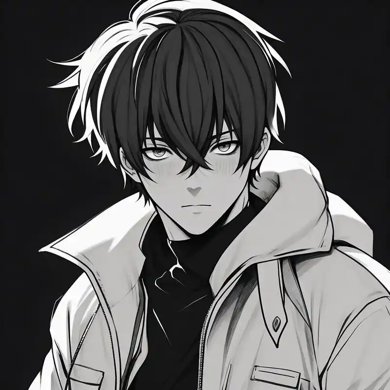 98冷酷霸气男生动漫头像98