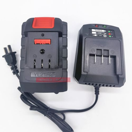 直达 嘉杰世88v 98tv无刷冲击电动扳手钻角磨机电锤锂电池 充电器