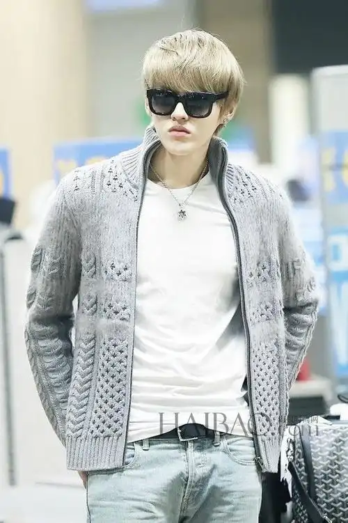 吴亦凡2013年12月23日机场街拍