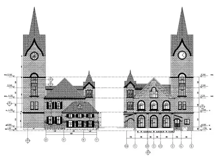 分享多层复式cad资料下载