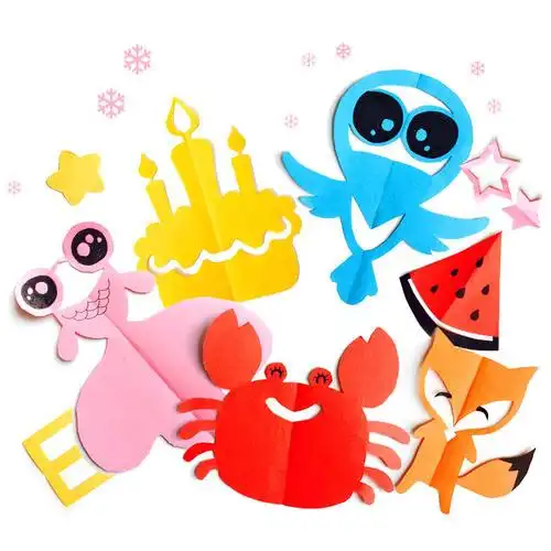 幼儿园最简单手工剪纸