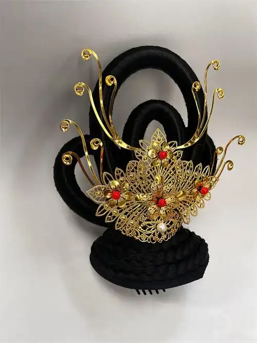 汉唐古风造型飞天头饰古装洛神甄宓演出仙女发饰