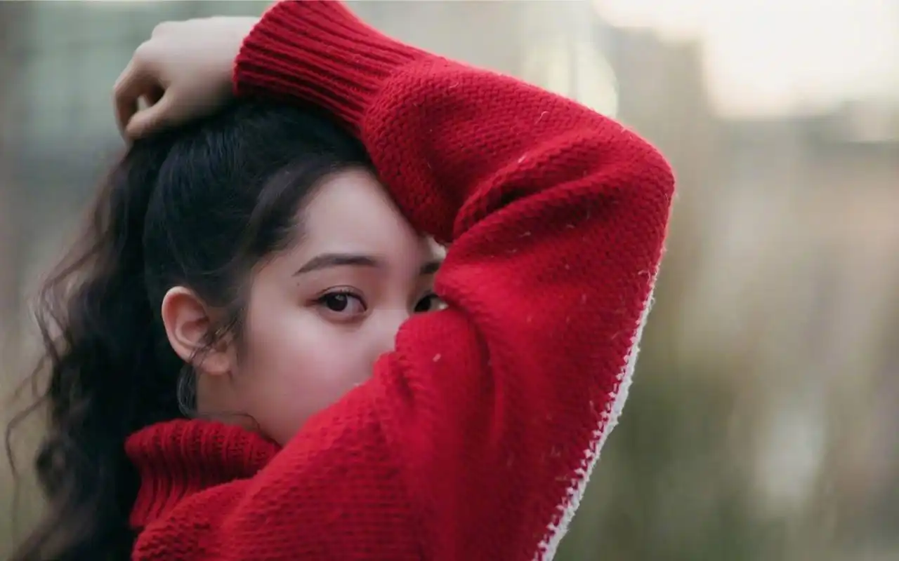 全世界最美的欧阳娜娜# 人生只有两次幸运就好,一次