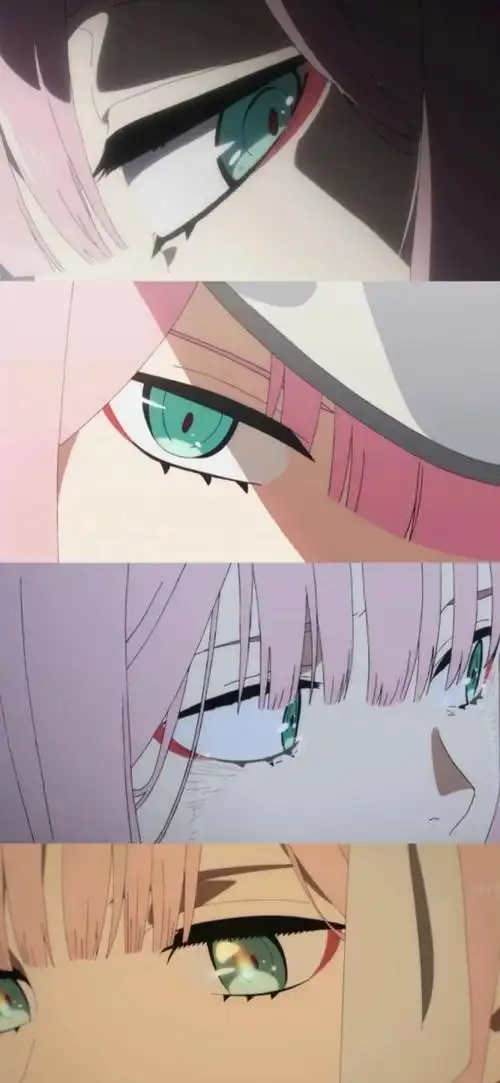 动漫拼接壁纸谁能拒绝可爱的02呢