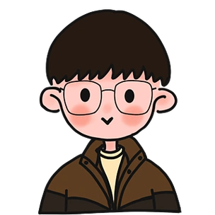 卡通可爱戴眼镜的女孩红色卫衣人物元素可爱卡通人物形象动漫头像女生