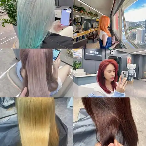 简直了漂完头发后整的这几款发色潮色1