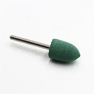 橡胶抛光打e磨头雕刻抛光工具橡胶打磨头圆柱形弹头型打磨配件