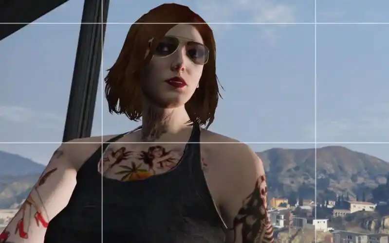 活动作品gta5线上好女孩捏脸数据