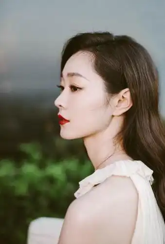 宋轶裸色长裙优雅写真图片110