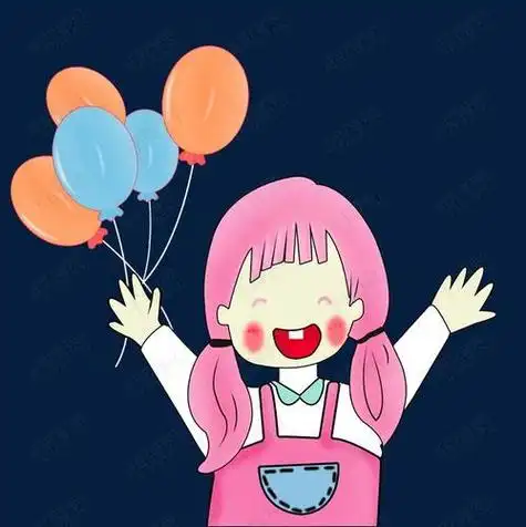 大笑的动漫女生头像图片